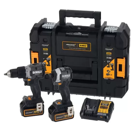 Dewalt Mclaren DCK200MP2T Kömürsüz 18V 5 Ah 2 Li Akülü Matkap Set