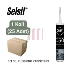 Selsil PU 50 Pro Mastik Yapıştırıcı 280 ml – 1 Koli (25 Adet)