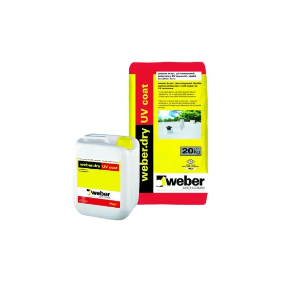 Weber Dry UV Coat Set –  Su Yalıtım Harcı